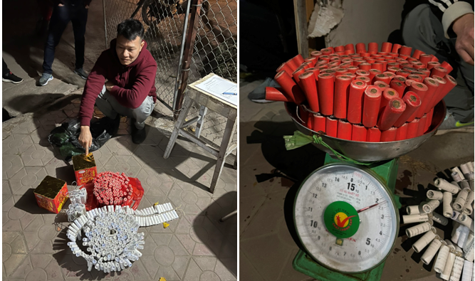 Công an huyện An Dương: Bắt giữ đối tượng tàng trữ 19,6 kg pháo nổ